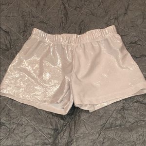 Gymnastics shorts for over your leotard